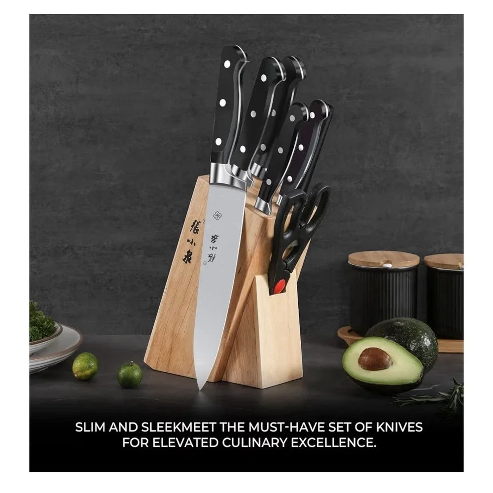 Zhang Xiao Quan MasterZ 8 Pc Kitchen Knife Block Set D31530100S